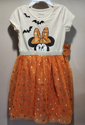 NWT Size 6 Girls Minnie Mouse Halloween Tutu Dress - Image 1 of 3