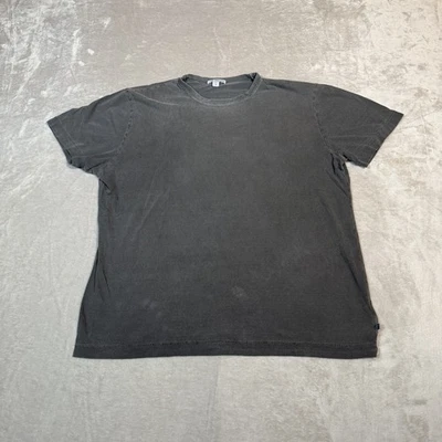 James Perse Shirt Mens 3 Gray Lightweight Crew Neck Minimalist Casual Preppy - Image 1 of 4