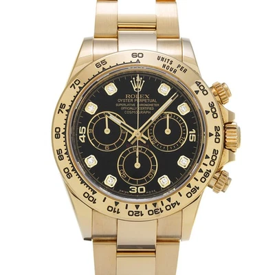 RELOJ ROLEX Cosmograph Daytona 116508G negro/diamante 683398 Foto 1 de 4