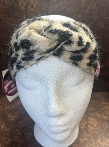 Juicy Couture Women’s Cheetah Headband Cold Weather NWT - Picture 1 of 6
