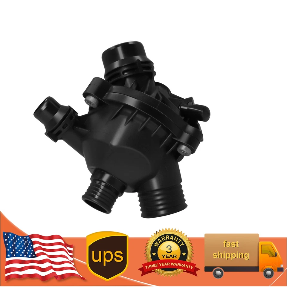 Coolant Thermostat Assembly For BMW E90 E92 E60 325i 328i 330i 335i 11537549476 Foto 1 de 4