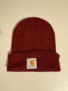 🥶 Carhartt Mütze Beanie Strick Herren One Size Acryl Patch meliert 🥶 - Bild 1 von 3