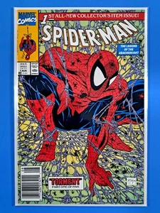 Spider-man #1 Marvel (1990) Rare Newsstand Todd McFarlane HTF High Grade NM+🔥 - Picture 1 of 18