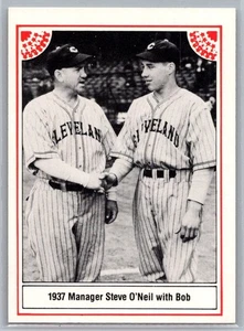 1993 ASA Bob Feller 1937 Manager Steve O'Neil with Bob #2 - Picture 1 of 2