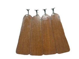 Hunter Ceiling Fan Blades Arm Brackets Vintage Replacement Parts Screws Set 4 - Picture 1 of 8