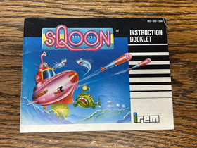 Instruction Manual Book Booklet ONLY for Sqoon NES Nintendo