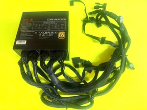 Fuente de alimentación totalmente modular XPG CORE REACTOR ATX FUENTE DE ALIMENTACIÓN 750 vatios 80 Plus dorado 30 - Imagen 1 de 4