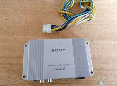 SONY XM-2022  POWER AMPLIFIER 2 CHANNEL AMPLIFICATORE DI POTENZA VINTAGE - Immagine 1 di 3