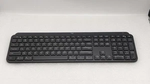 Logitech MX Keys YR0073 Schwarz Advanced Kabellose Beleuchtete Tastatur - Bild 1 von 8