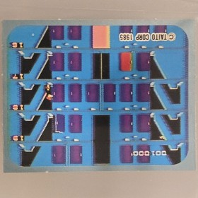 Vintage 1985 Taito Famicom Menko Card - Elevator Action (Agent 17) Video Game
