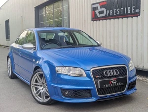 2007 07 AUDI RS4 SALOON 4.2 V8 420 BHP SPRINT BLUE RECARO WINGBACK SEATS PX SWAP - Picture 1 of 24