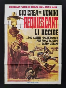 REQUIESCANT Plakat Poster Lizzani Lou Castel Pasolini Mark Damon Western 153 - Bild 1 von 1