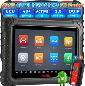 2025 Autel MaxiSYS MS906MAX MS906 MAX Up of MS906 PRO MK900BT Scanner Tool - Picture 1 of 9