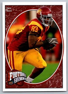 2008 Upper Deck Heroes Fred Davis Rookie USC Trojans #146 - Picture 1 of 2