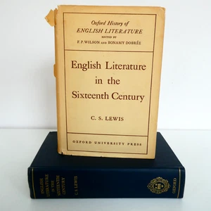 English Literature in the 16th Century CS Lewis 1954 Oxford Press  1st Edition - Picture 1 of 17