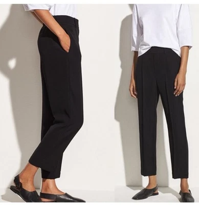 Pantalón Vince 100 % lana negro con cordón talla mediana Foto 1 de 4