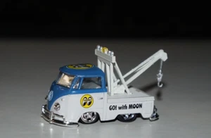 Mooneyes 1960 VW Volkswagen Tow Truck Micro bus 1:64 Diecast M2 Machines - Picture 1 of 3