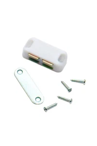12 Pack Magnetic Cupboard Door Catches Medium 42mm (1.1/2 inch x 3/4 inch)  - Picture 1 of 1