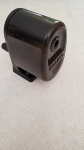 Vintage Bulldog Pencil Sharpener, Black, Wall/Desk Mount, Tested~Works! - Picture 1 of 5