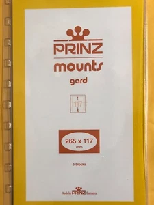 PRINZ STAMP MOUNTS 265/117- PACIFIC 1997 SOUVENIR SHEET, ETC. - Picture 1 of 4