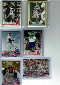 2019 Topps Gypsy Queen Baseball Boston Red Sox Team Set (10) Base Cards ++Plus++ - Bild 1 von 1