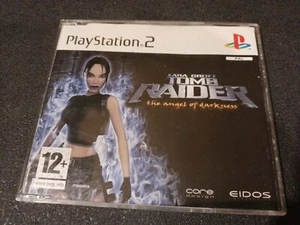 PS2 Playstation 2 pAL Lara Croft Tomb Raider l'ange des ténèbres promo press - Picture 1 of 2