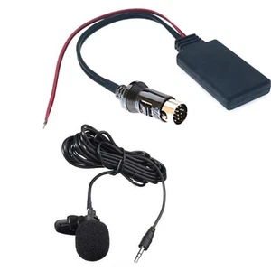 Audio Music AUX Cable+Microphone For Kenwood 13 Pin CD Stereo Bluetooth Connect - Picture 1 of 8