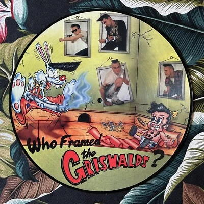 WHO FRAMED THE GRISWALDS PSYCHOBILLY PICTURE DISC LP - Image 1 of 2