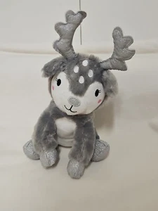 Rentier Elch Stofftier Kuscheltier Plüschtier grau Baby Spielzeug Primark 25 cm - Bild 1 von 8