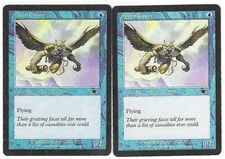 Magic the Gathering MTG Legions Aven Envoy Cards by Alex Horley-Orlandelli X2