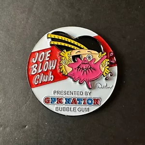 David Gross Joe Blow Challenge Coin w Mini Card 19/50 Garbage Pail Kids - Picture 1 of 2
