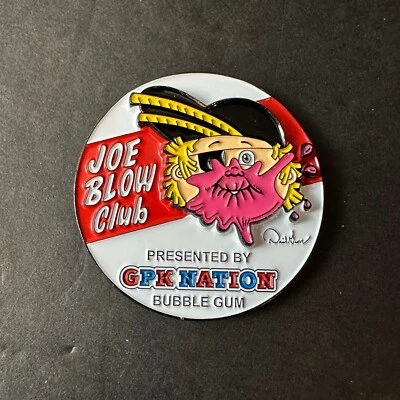 David Gross Joe Blow Challenge moeda com mini cartão balde de lixo infantil 19/50 - Imagem 1 de 2