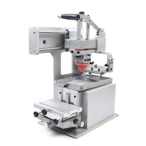 Ink Cup Pad Printing Machine Manual Press Printer with Rubber Pad 80 mm x 120 mm - Picture 1 of 16