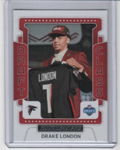 DRAKE LONDON 2022 Rookies and Stars DRAFT CLASS #5 USC ATLANTA FALCONS - Picture 1 of 1