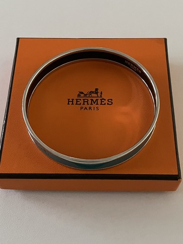 HERMÈS Autentico Bracciale HERMES Argento Verde