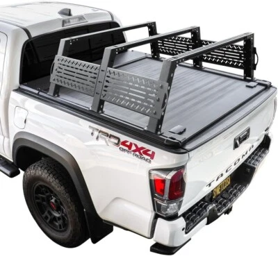 Fit 2007-2021 Toyota Tundra 6.5ft Truck Tonneau Cover MR Retractable w/Rack06 - Image 1 of 4