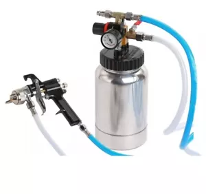 Professional High Pressure Spray Gun Tank Pot 2 Litre Air Paint Sprayer 2L 50Psi - Picture 1 of 2