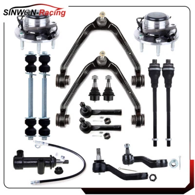 Front Tie Rod End Sway Bar Wheel Bearing Hub For 02-06 Chevrolet Avalanche 1500 - Image 1 of 4