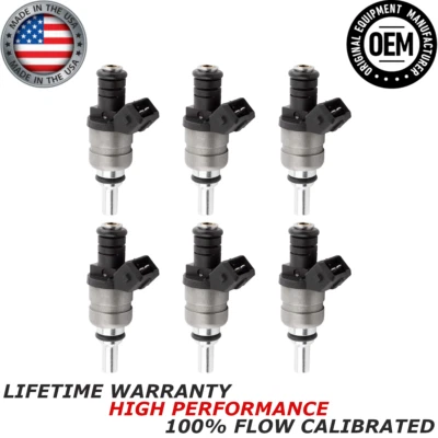 OEM Siemens x6 INYECTORES DE COMBUSTIBLE PARA 1999-2006 BMW 320i 325ci 325i 325xi 525i X3 Z3 Foto 1 de 4