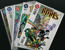 TEEN TITANS #1 #2 #3 #4 #5 (DC 1996 - 1997)    UNUSED L1.236