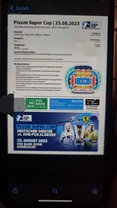 3xPixum Super Cup Karten für Düsseldorf 23.08.2023 - Bild 1 von 1