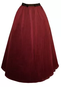 Victorian Steampunk Gothic Costume Masquerade Lolita Tulle Crinoline Long Skirt - Picture 1 of 3
