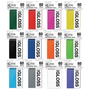 60 Ultra PRO Eclipse Gloss Card Deck Protector Sleeves Japanese Small 62 x 89mm - Picture 1 of 30