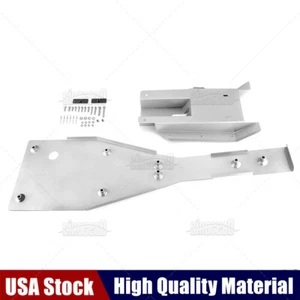 Combo de placa deslizante brazo oscilante de chasis completo de acero para Yamaha Raptor 660R 01-05 - Imagen 1 de 3