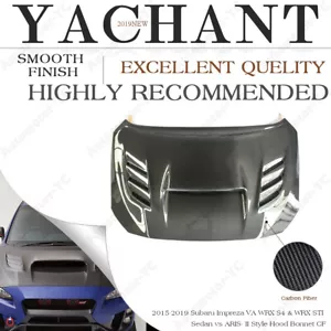 CARBON vs-aris-II Hood Bonnet For 15-19 Subaru Impreza VA WRX S4&WRX STI Sedan - Foto 1 di 12