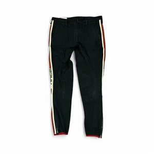 Original Gucci Hose seitlich klassisch Logo Streifen schwarz Gr. 50IT - Bild 1 von 14