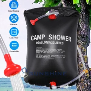 Solar Camping Duschtasche für Zelt Familie Backpacking Tragbar Sofort Toilette - Bild 1 von 39