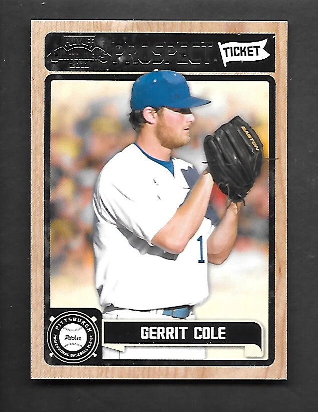 GERRIT COLE 2011 PLAYOFF CONTENDERS ROOKIE TICKET #RT1 PITTSBURGH PIRATES - Image 1 of 1