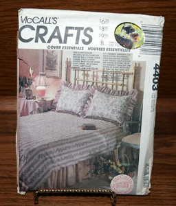 McCalls 4403 Room Decor Sewing Pattern Uncut FF Table Chair Couch Covers .. - Picture 1 of 4