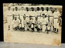 Circa 1940's, "All Cubans"  Team Original Photo with Manager Joseito Rodriguez 